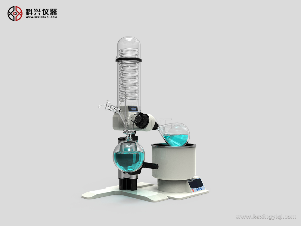 旋轉(zhuǎn)蒸發(fā)儀小型技術(shù)手動(dòng)側(cè)面